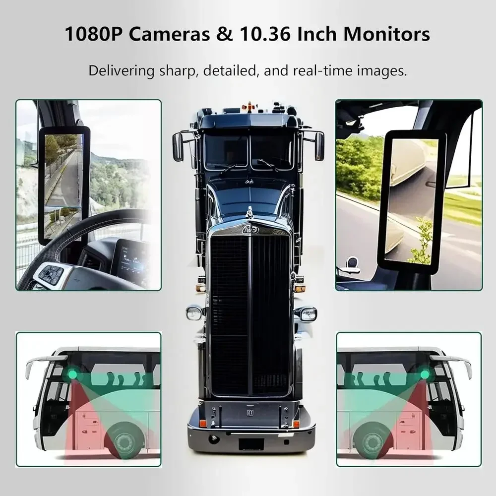 Dual Monitor Truck Camera Syst - огляд і ціна Cameras