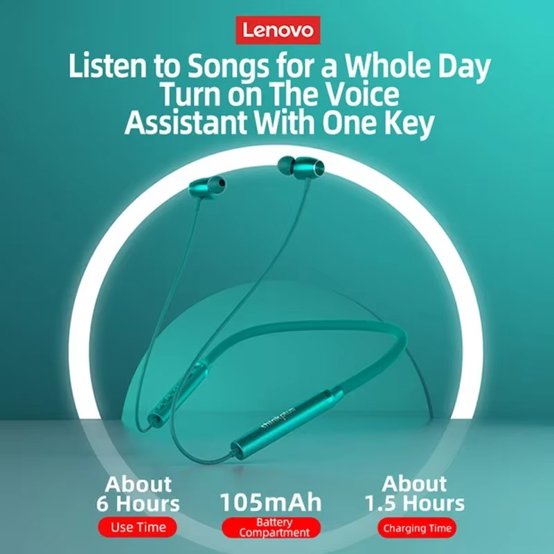 New Lenovo HE05X HE05 Pro Neck - огляд і ціна Magnetic Neckband Sports Earphones