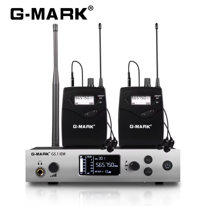 G-MARK G5.1IEM UHF Wireless In - огляд і ціна In Ear Monitors For Singers