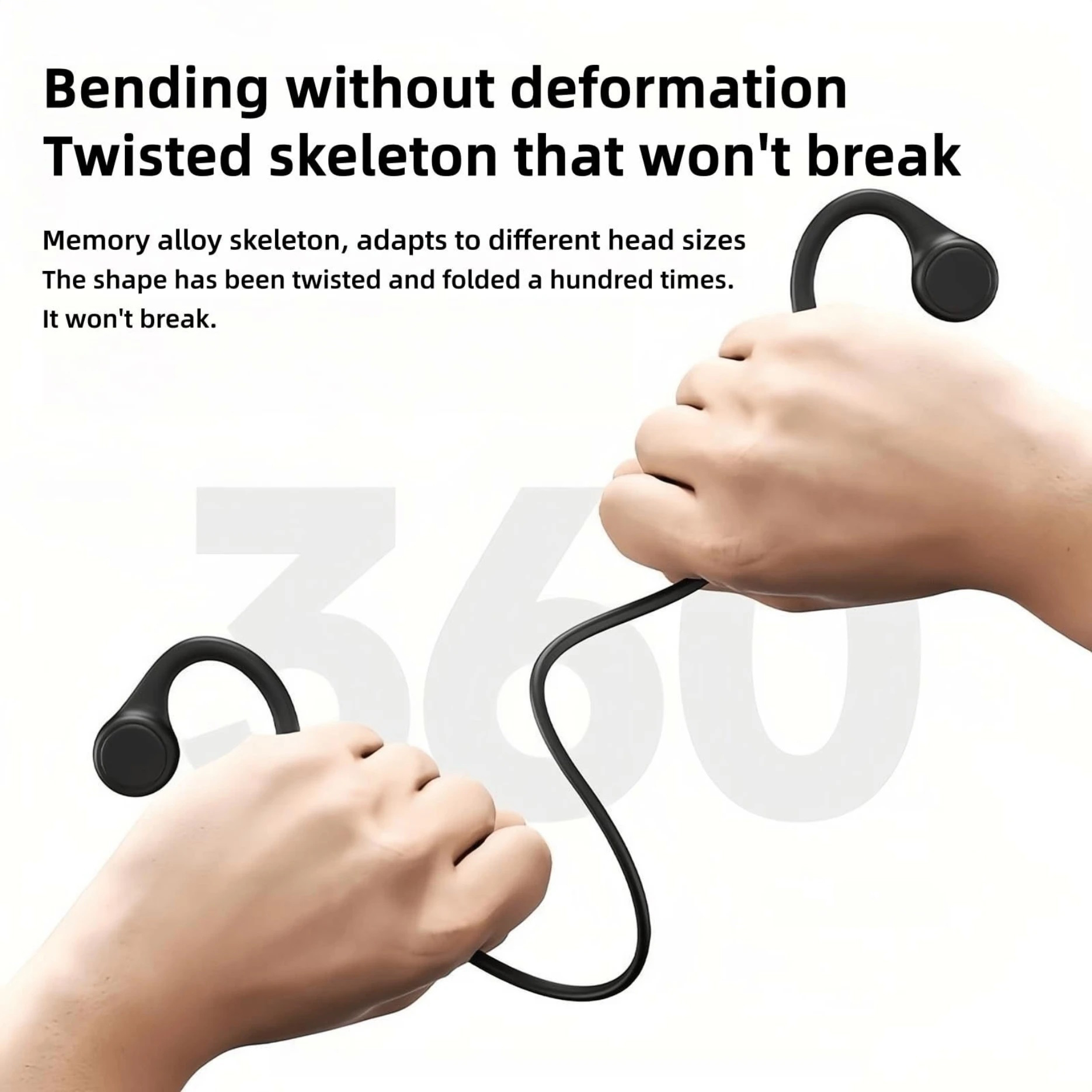 LonMao B33 Bone Conduction Ear - огляд і ціна Bone Conduction Running Headphones