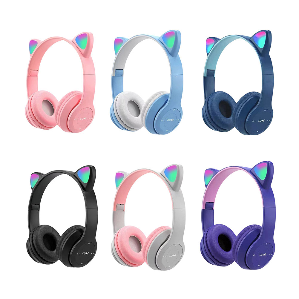 Cute Cat Ear Bluetooth Headpho - огляд і ціна Cat Ear Bluetooth Headset Led