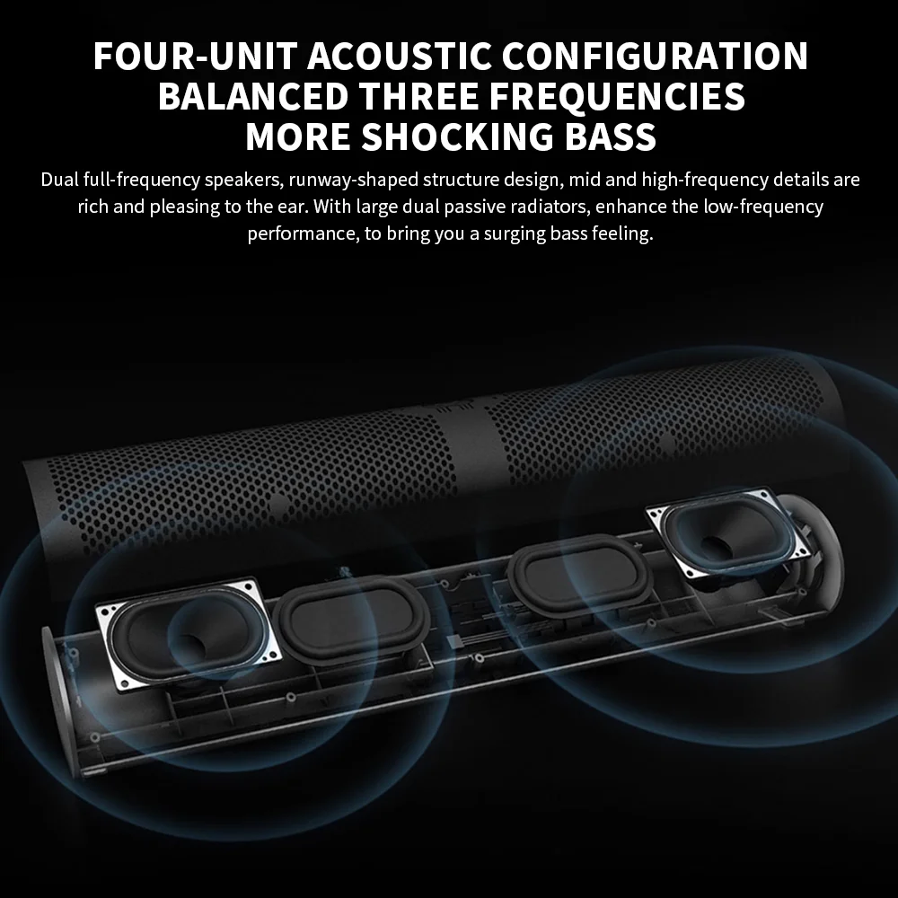 Original Xiaomi Redmi PC Speak - огляд і ціна Rgb Computer Soundbar For Pc
