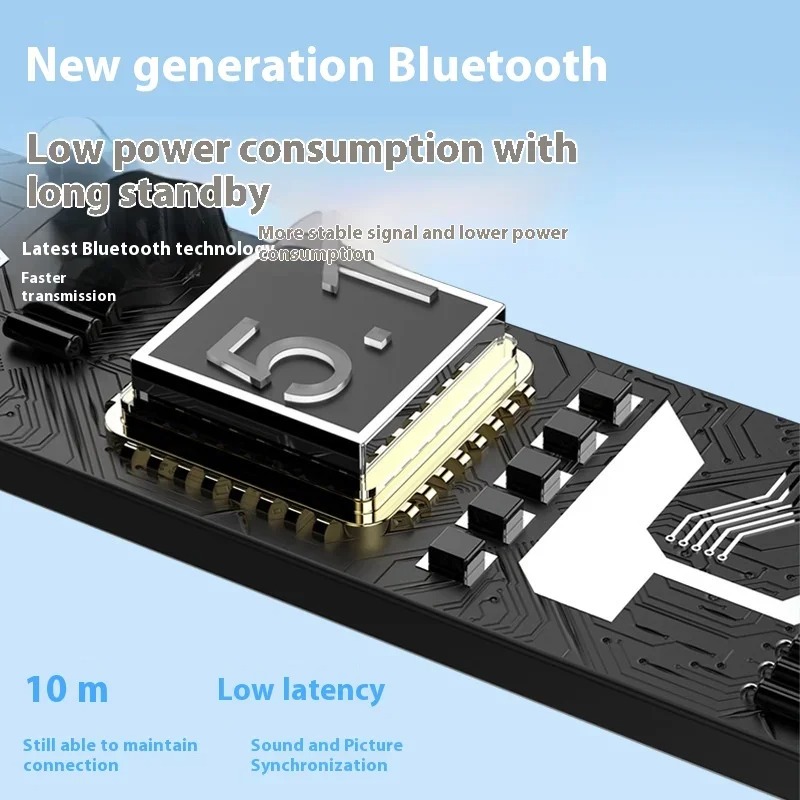Portable Mini Invisible TWS Wi - огляд і ціна Tws Earbuds Bluetooth 5.3
