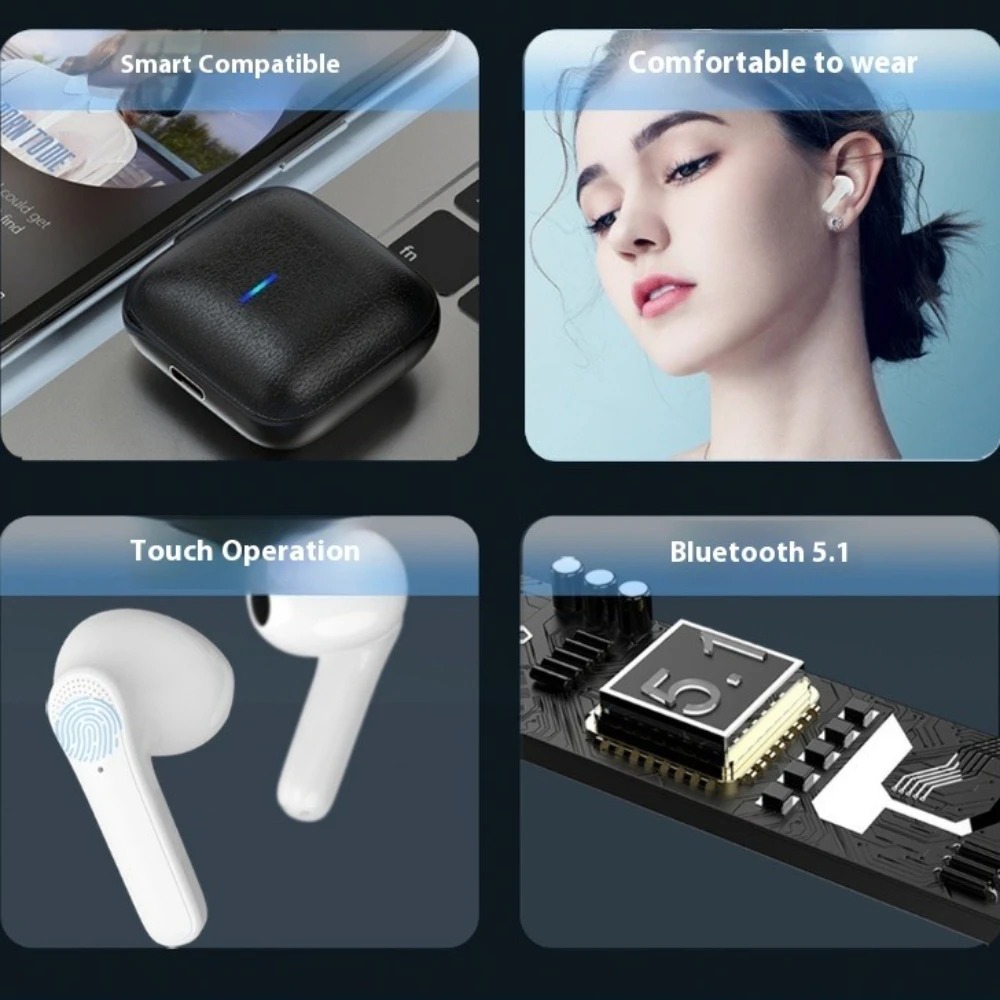 Portable Mini Invisible TWS Wi - огляд і ціна Tws Earbuds Bluetooth 5.3