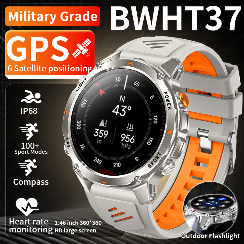 LIGE Rugged GPS Track Smart Wa - огляд і ціна Smartwatches