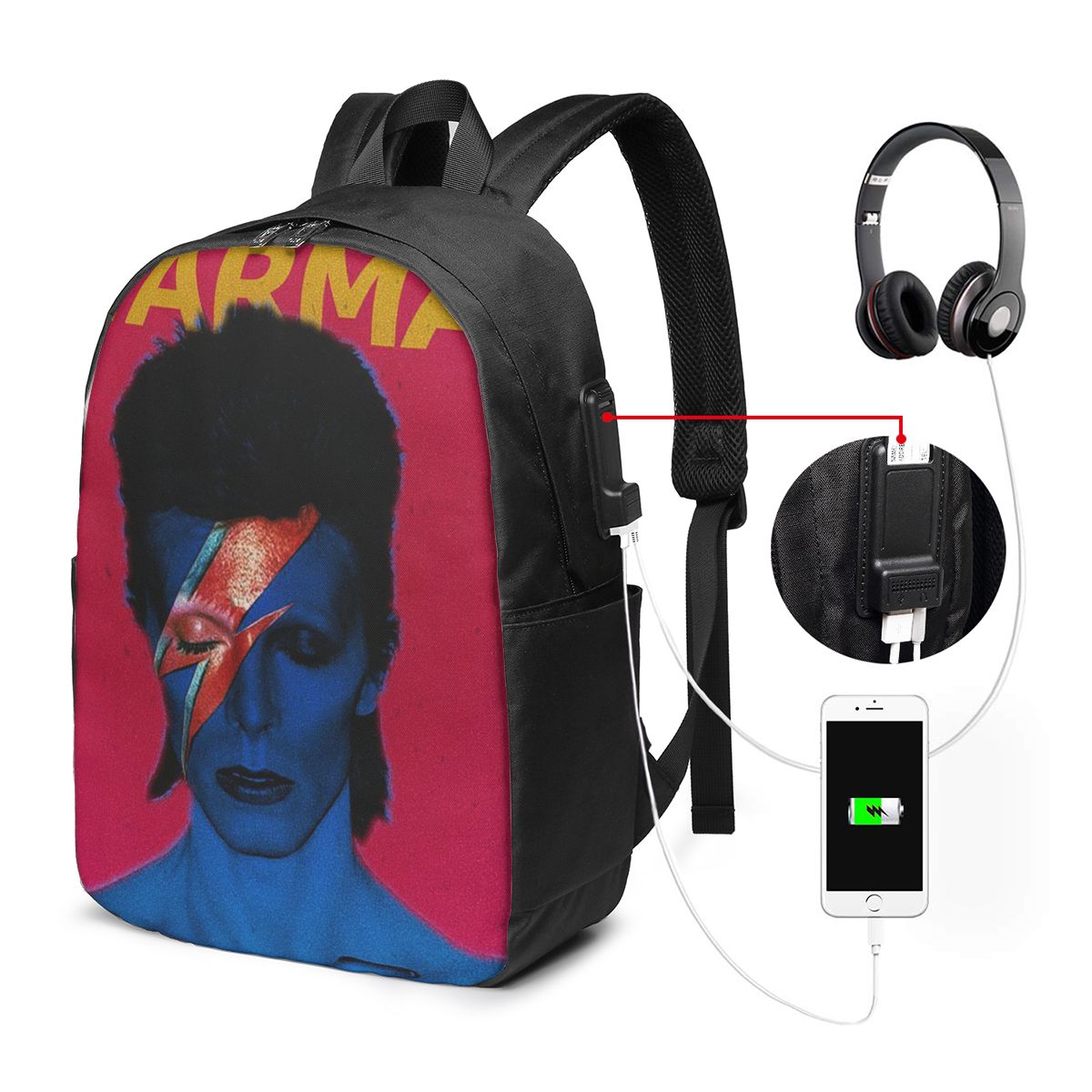 Davids Bowied Backpack Travel  - огляд і ціна Laptops