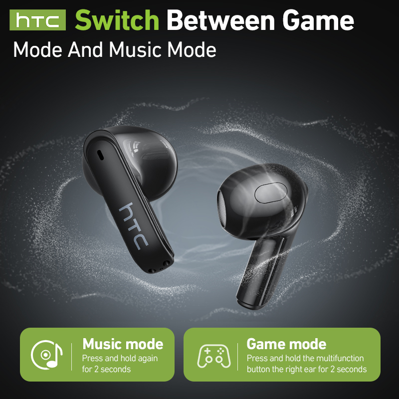 hTC Wireless Gaming Earbuds LC - огляд і ціна Headphones