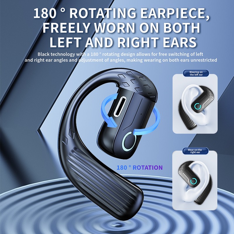 Bluetooth 5.4 Open Wireless Ea - огляд і ціна Type C Wired Earphones With Mic