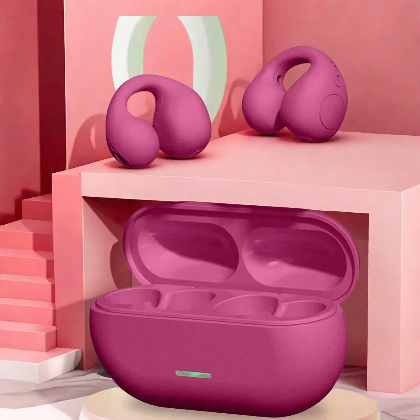 Wireless Ear Clip On Earphone  - огляд і ціна Open Ear Air Conduction Headphones