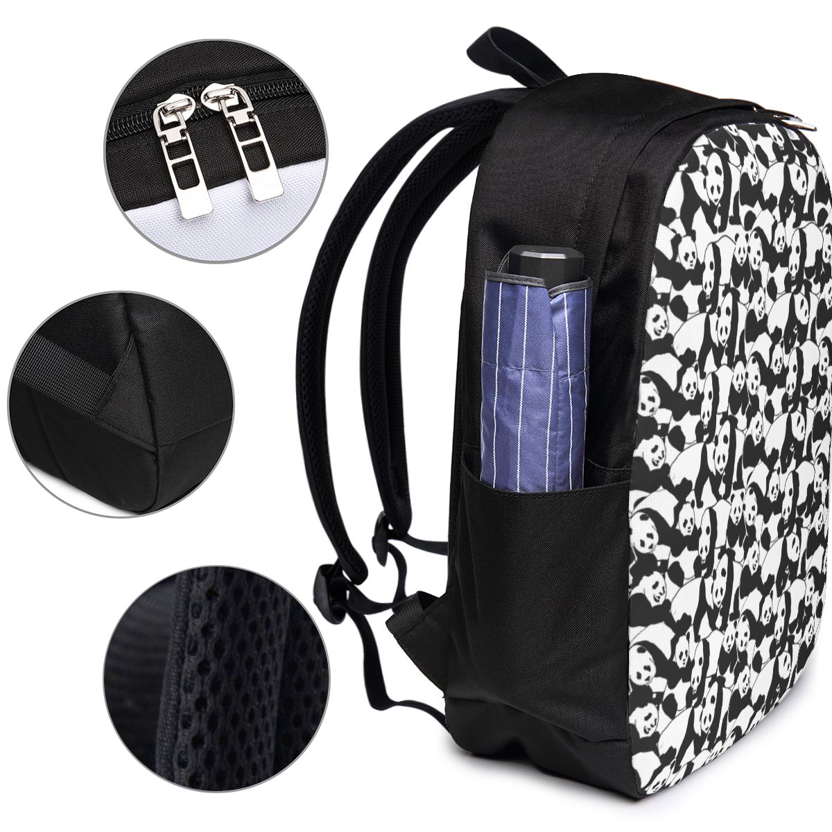 Panda Pattern Backpack Travel  - огляд і ціна Laptops