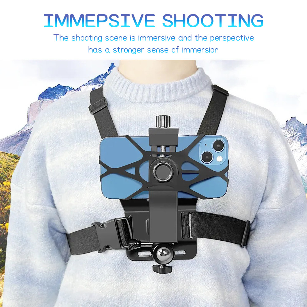 Chest Mount Phone Strap Holder - огляд і ціна Tablets