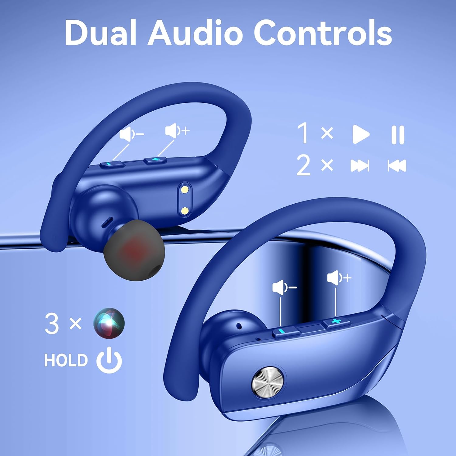 Wireless Earbuds with 80H Play - огляд і ціна Headphones