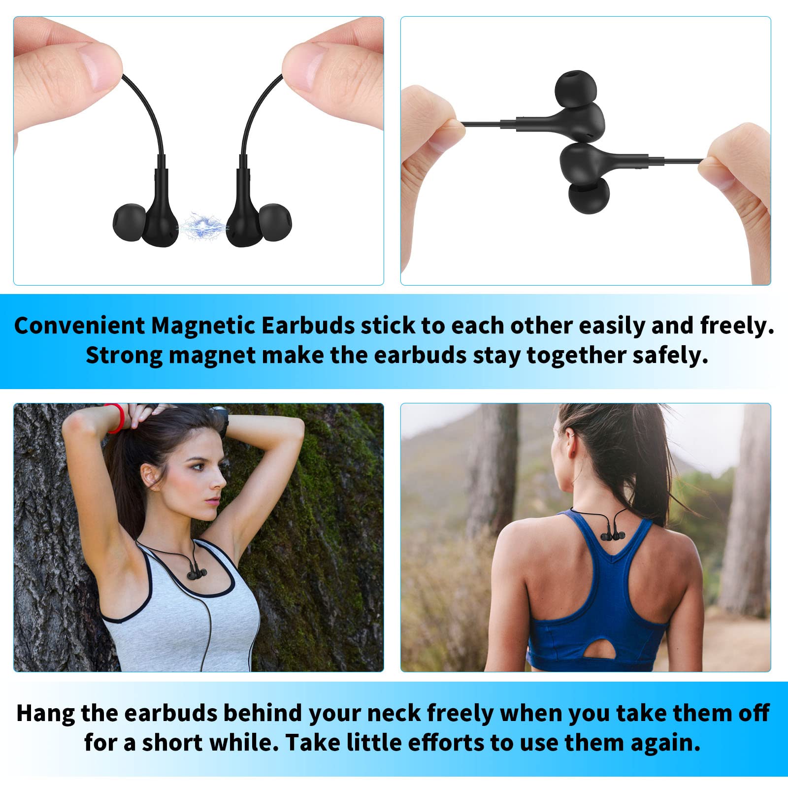 USB C Headphone for Samsung Ga - огляд і ціна Type C Wired Earphones With Mic