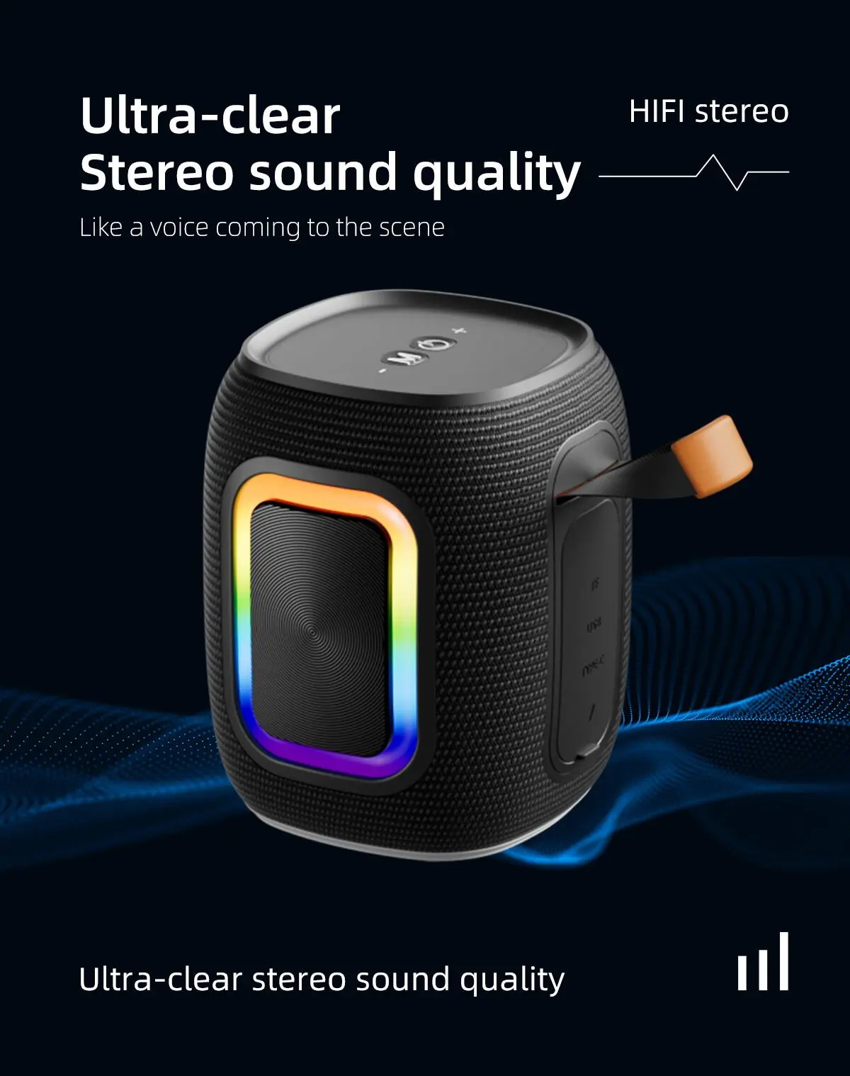 SODLK T26 Mini Bluetooth Speak - огляд і ціна Portable Bluetooth Speaker Waterproof Ipx7